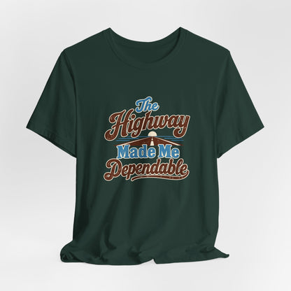 Highway Made Trucker Pride Shirt