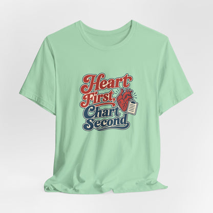 Heart Led Nursing Vintage Shirt