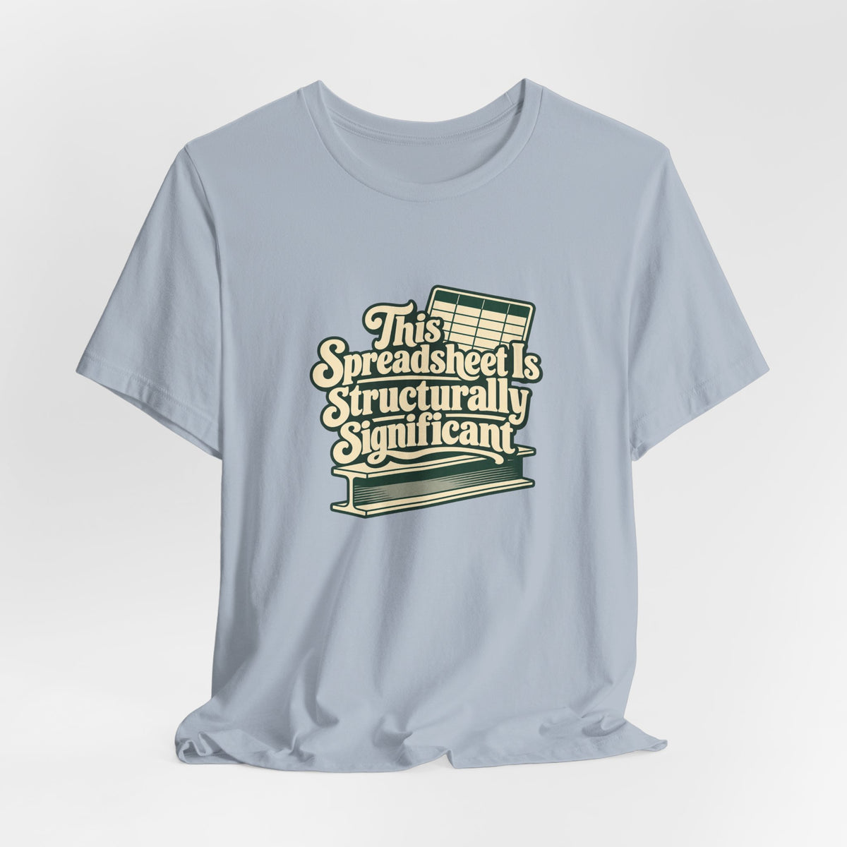 Spreadsheet Structural Support Tee