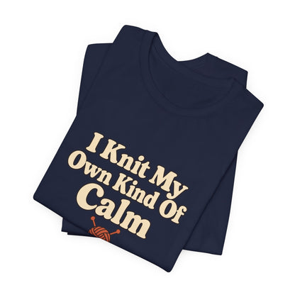Own Kind Of Calm Knitting Tee