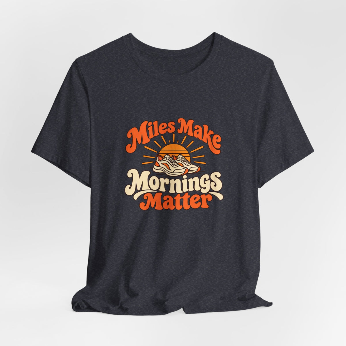 Mornings Matter Runner Retro Tee