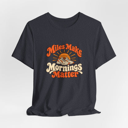 Mornings Matter Runner Retro Tee
