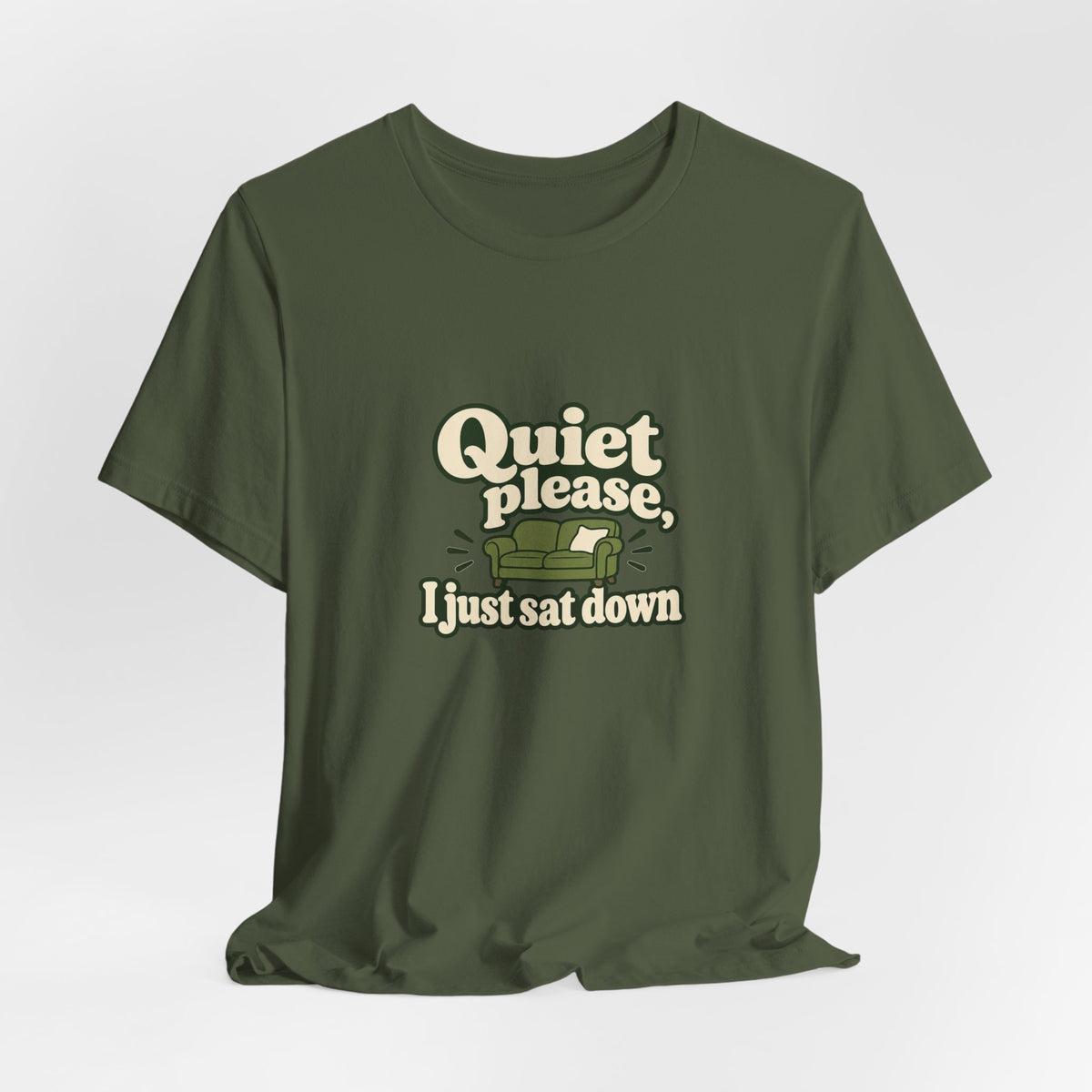 Just Sat Down New Mom Tee