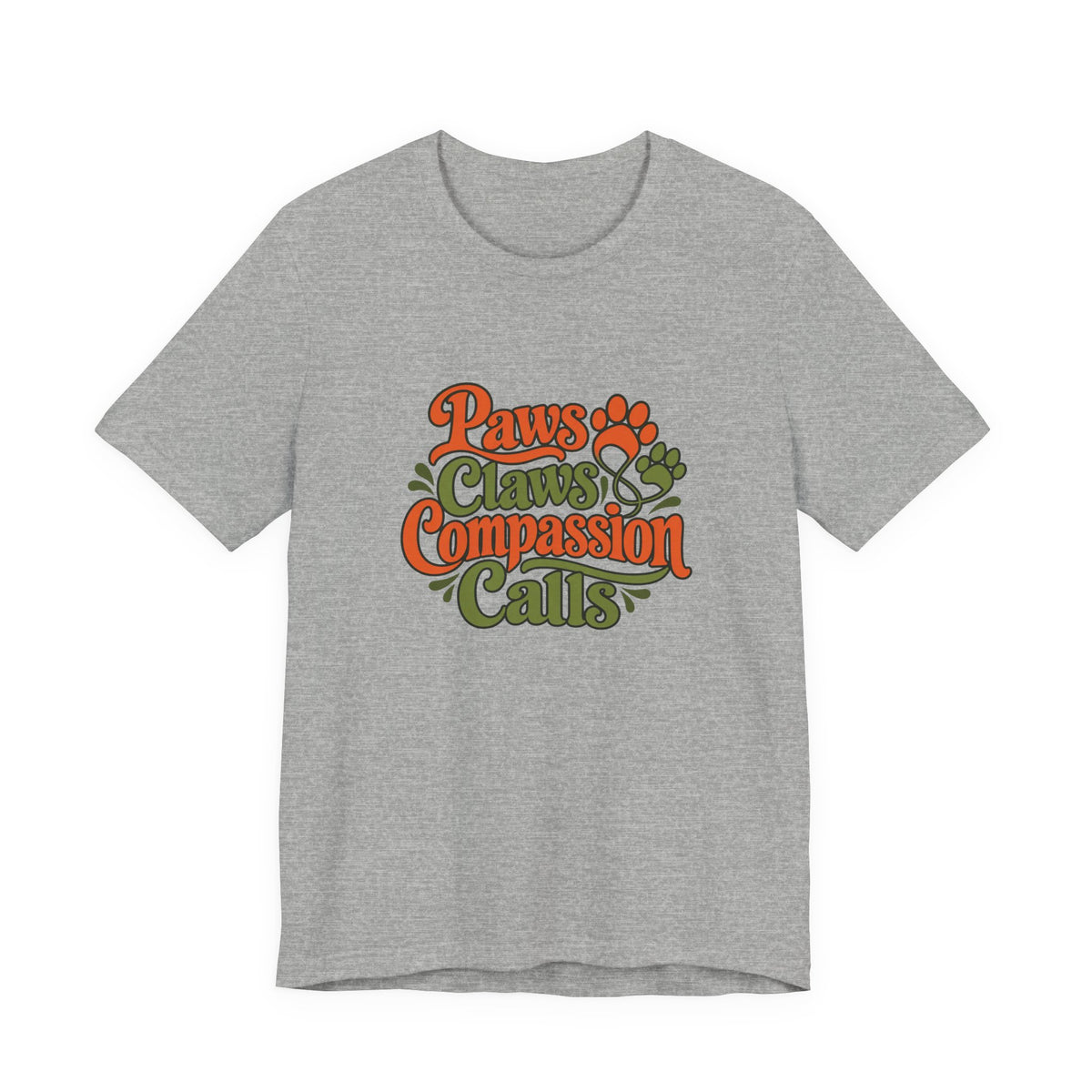Paws Claws Compassion Vet Tee