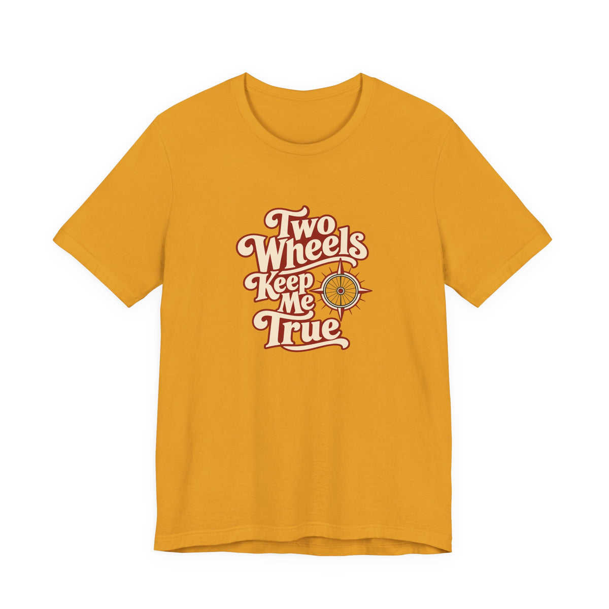 Two Wheels True North Rider Tee