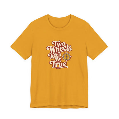 Two Wheels True North Rider Tee