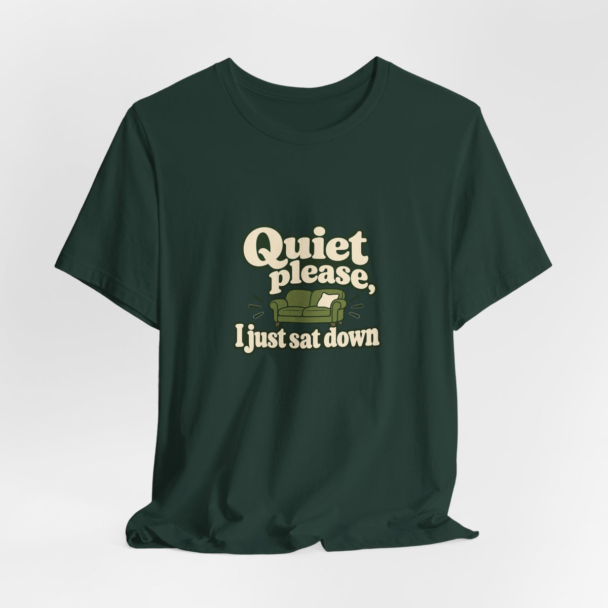Just Sat Down New Mom Tee