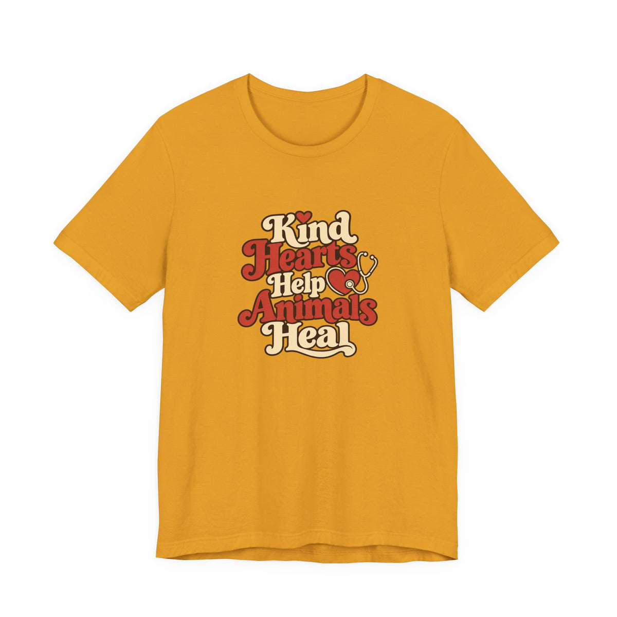 Kind Hearts Heal Animals Vintage Tee