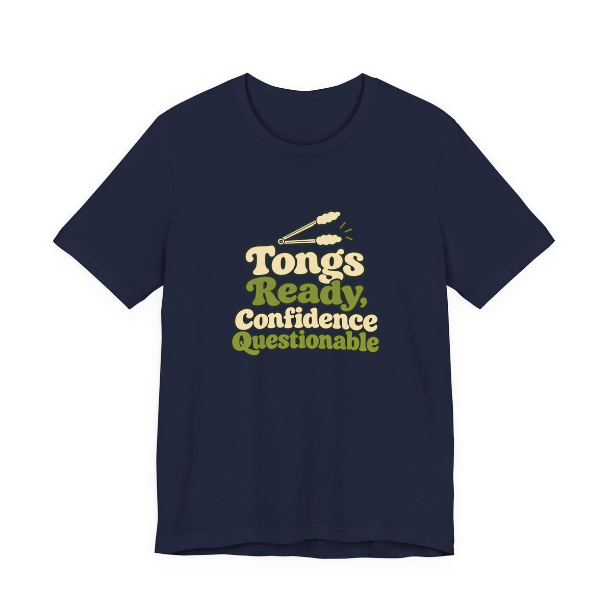 Tongs Ready Cook Retro Tee