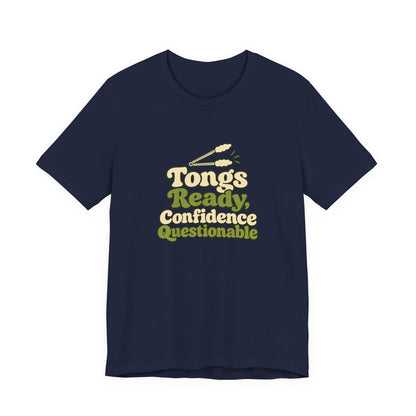 Tongs Ready Cook Retro Tee