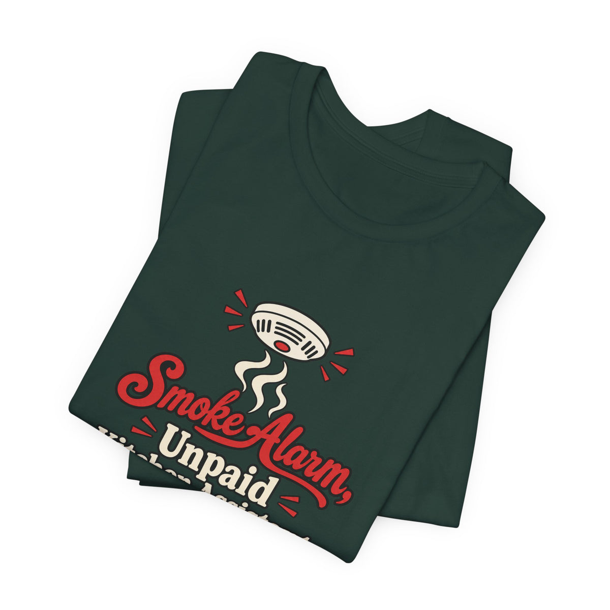 Chef Smoke Alarm Assistant Shirt