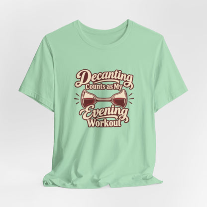 Decanting Workout Retro Shirt