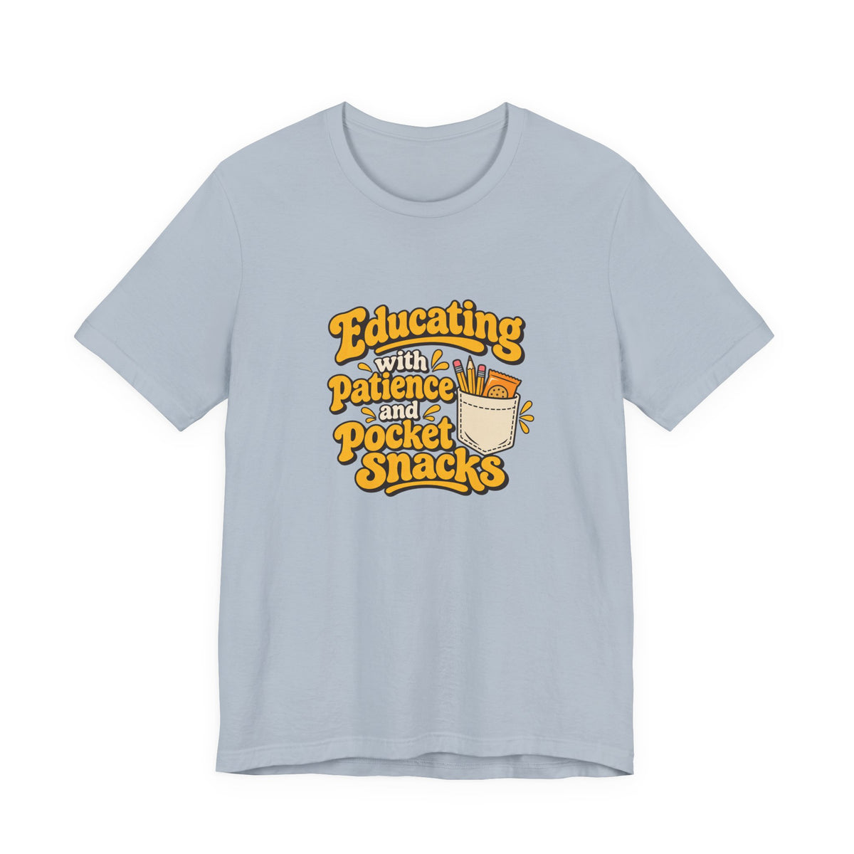 Pocket Snacks Teacher Vintage Tee