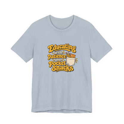 Pocket Snacks Teacher Vintage Tee