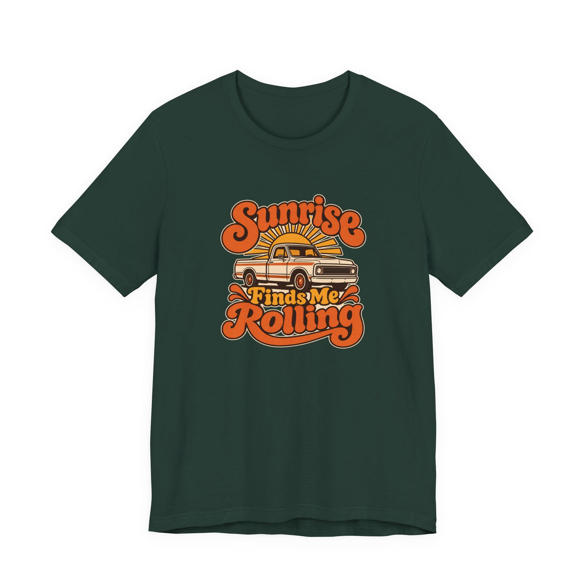 Truck Stop Sunrise Vintage Tee