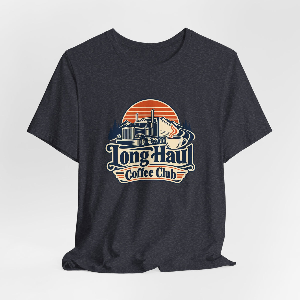 Long Haul Coffee Trucker Tee