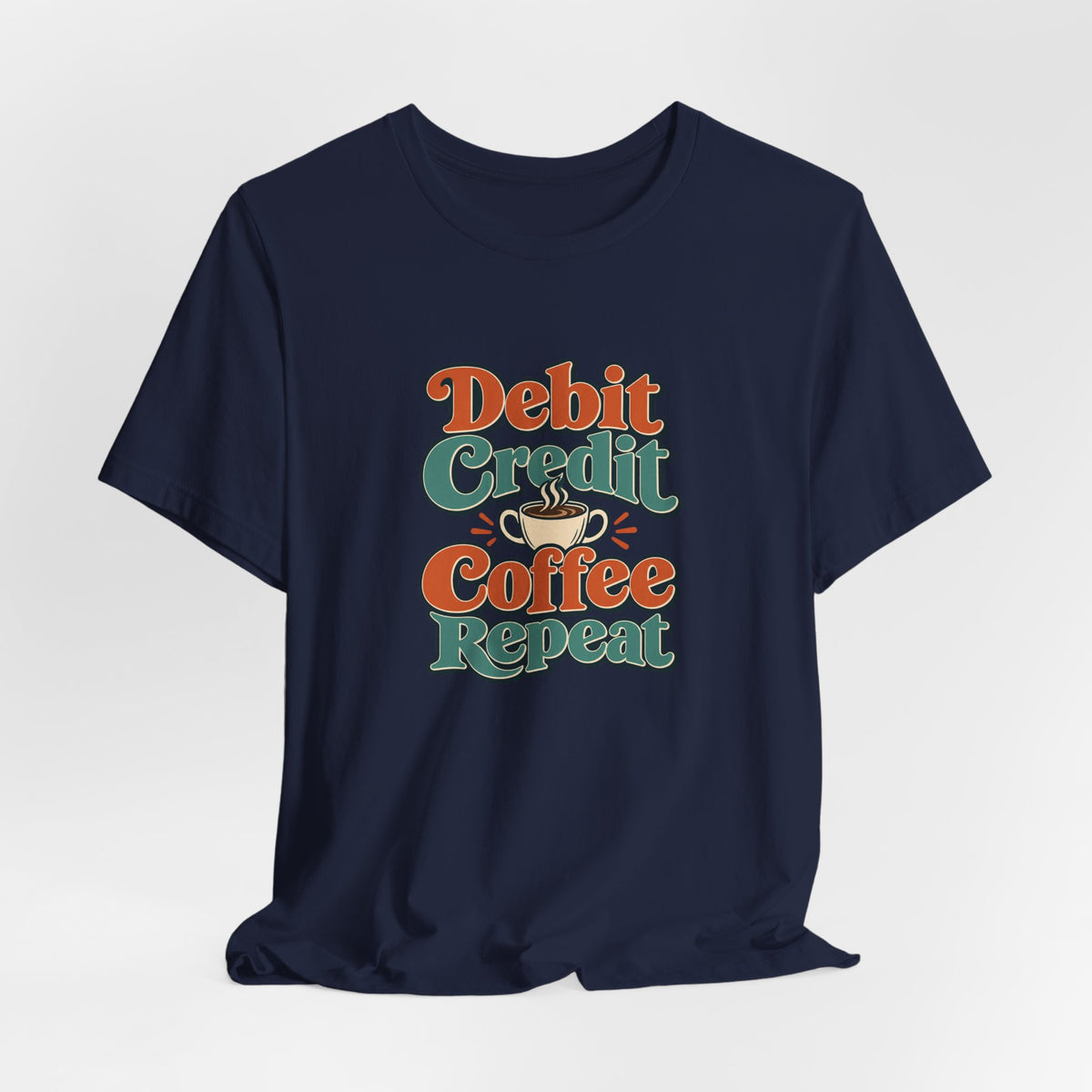 Debits Credits Coffee Tee
