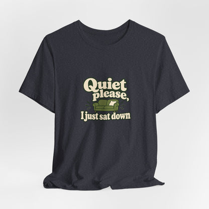 Just Sat Down New Mom Tee