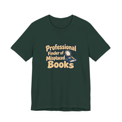 Professional Book Finder Librarian Tee