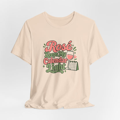 Rosé Calendar Retro Tee