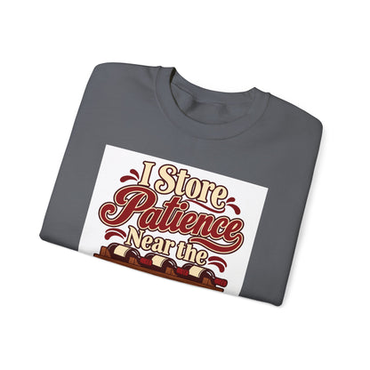 Wine Rack Patience Sweatshirt