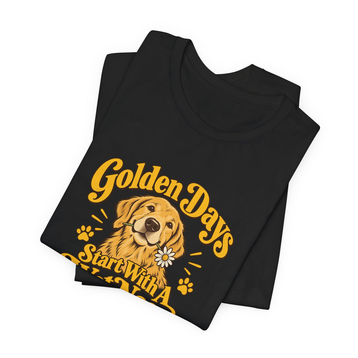 Golden Days Retriever Retro Tee