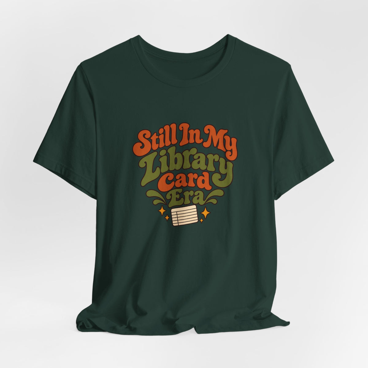 Library Card Era Vintage Tee