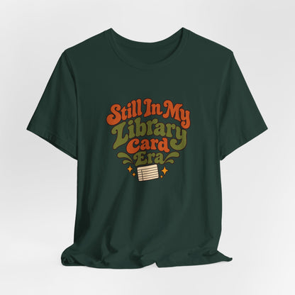 Library Card Era Vintage Tee