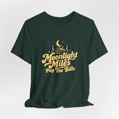 Night Route Trucker Vintage Shirt