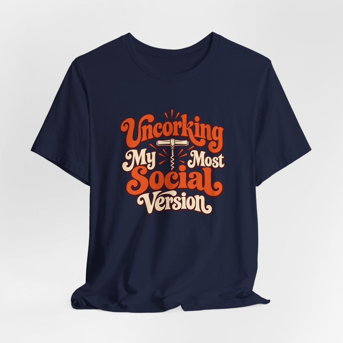 Social Version Wine Shirt
