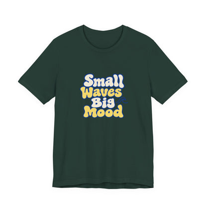 Small Waves Big Mood Tee