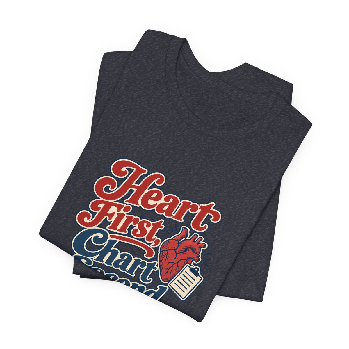 Heart Led Nursing Vintage Shirt