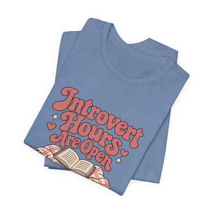 Soft Introvert Hours Tee