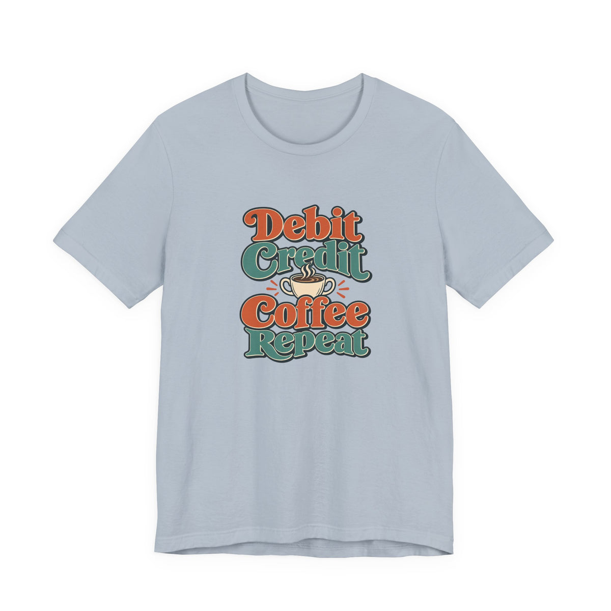 Debits Credits Coffee Tee