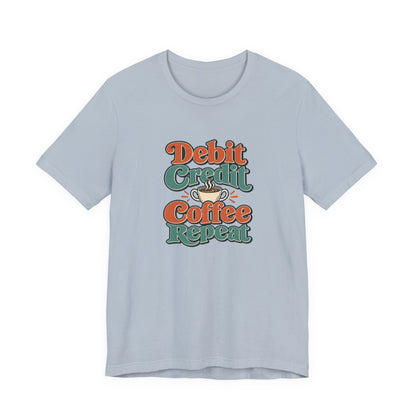 Debits Credits Coffee Tee