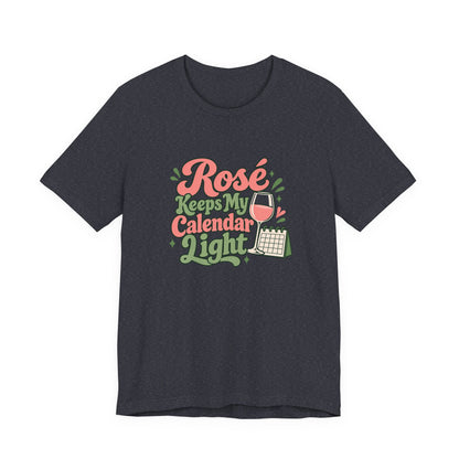 Rosé Calendar Retro Tee