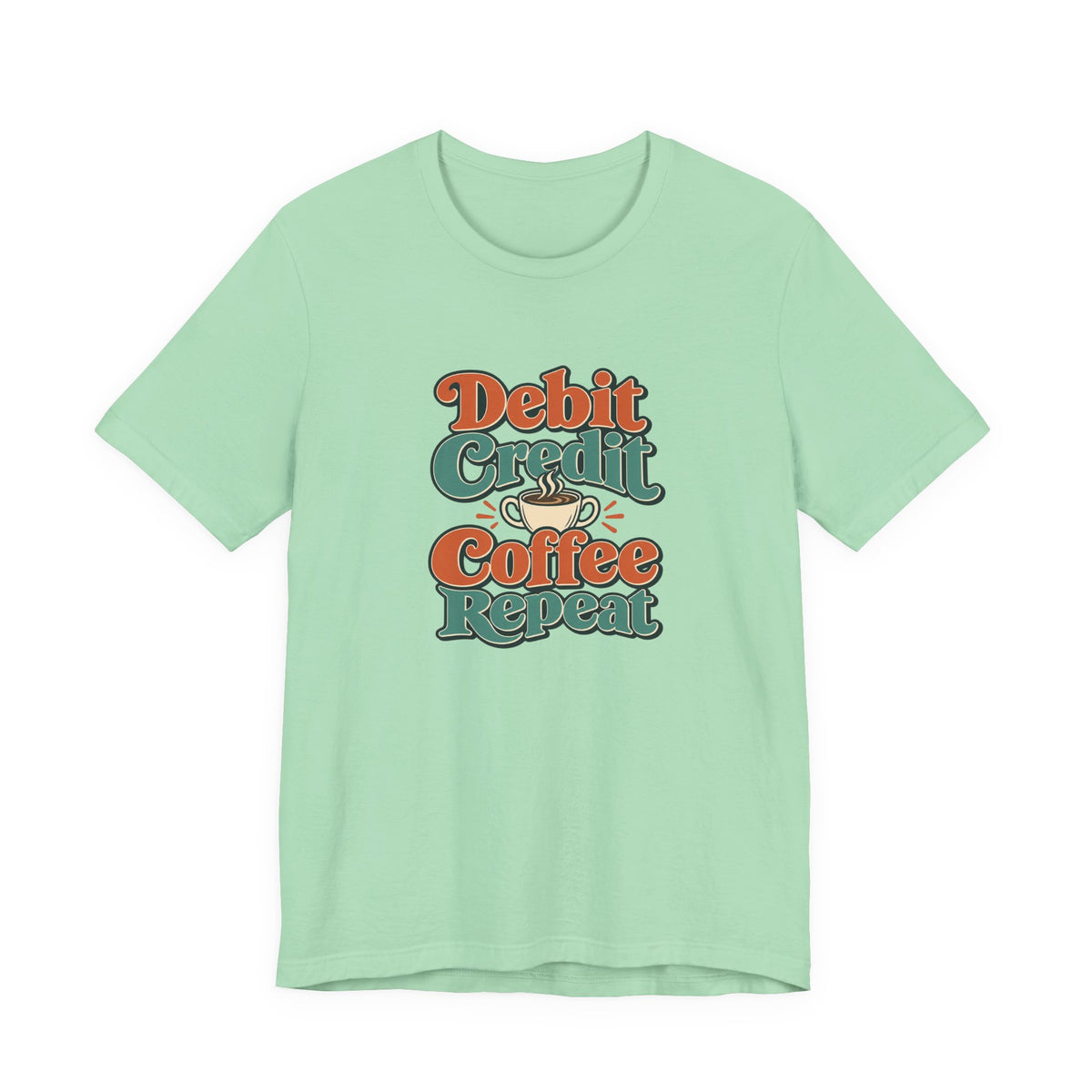 Debits Credits Coffee Tee