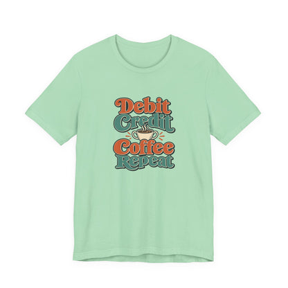 Debits Credits Coffee Tee