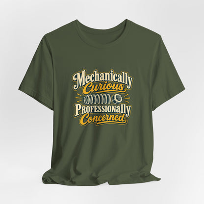 Mechanically Curious Vintage Engineer Shirt