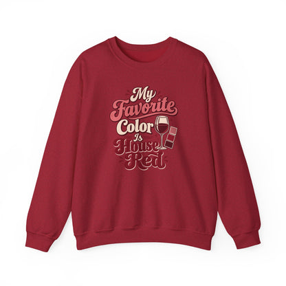 House Red Color Club Sweatshirt