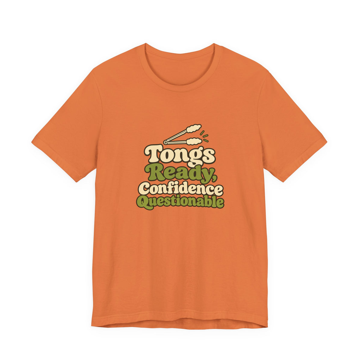 Tongs Ready Cook Retro Tee
