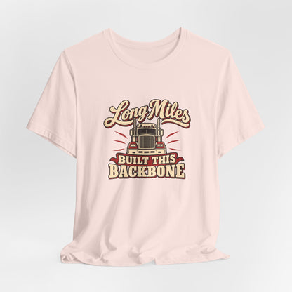 Long Haul Backbone Vintage Trucker Tee