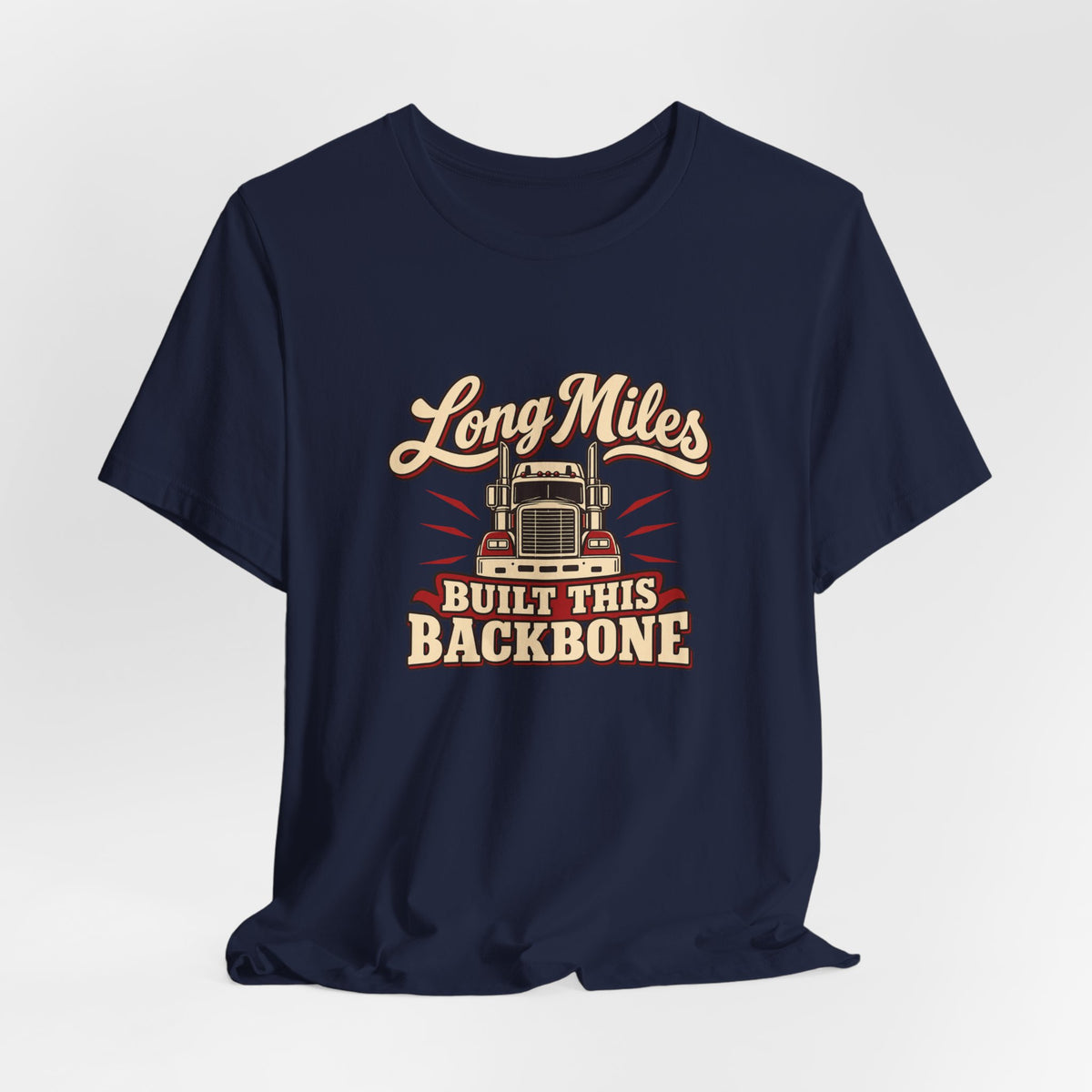 Long Haul Backbone Vintage Trucker Tee