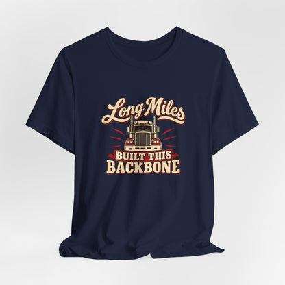 Long Haul Backbone Vintage Trucker Tee