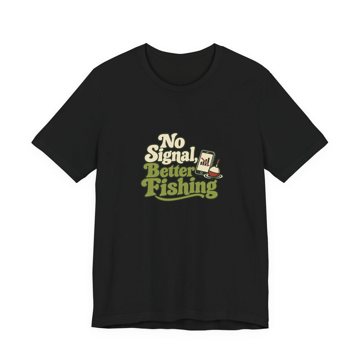 No Signal Fishing Tee