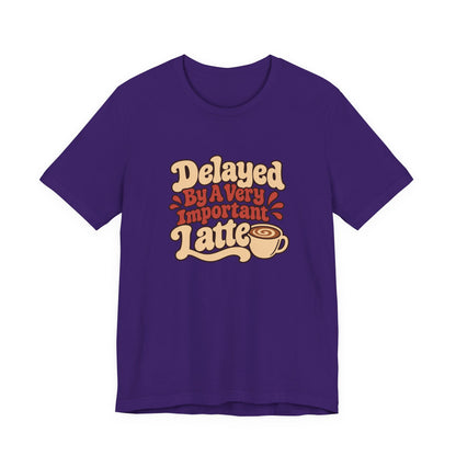 Latte Delay Retro Tee