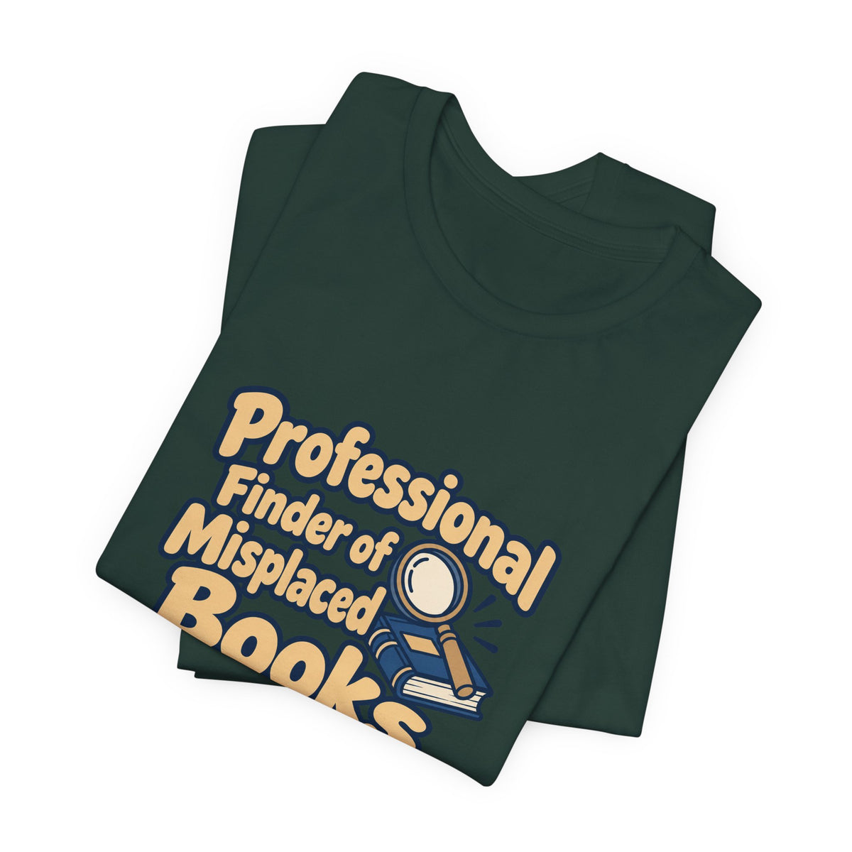 Professional Book Finder Librarian Tee