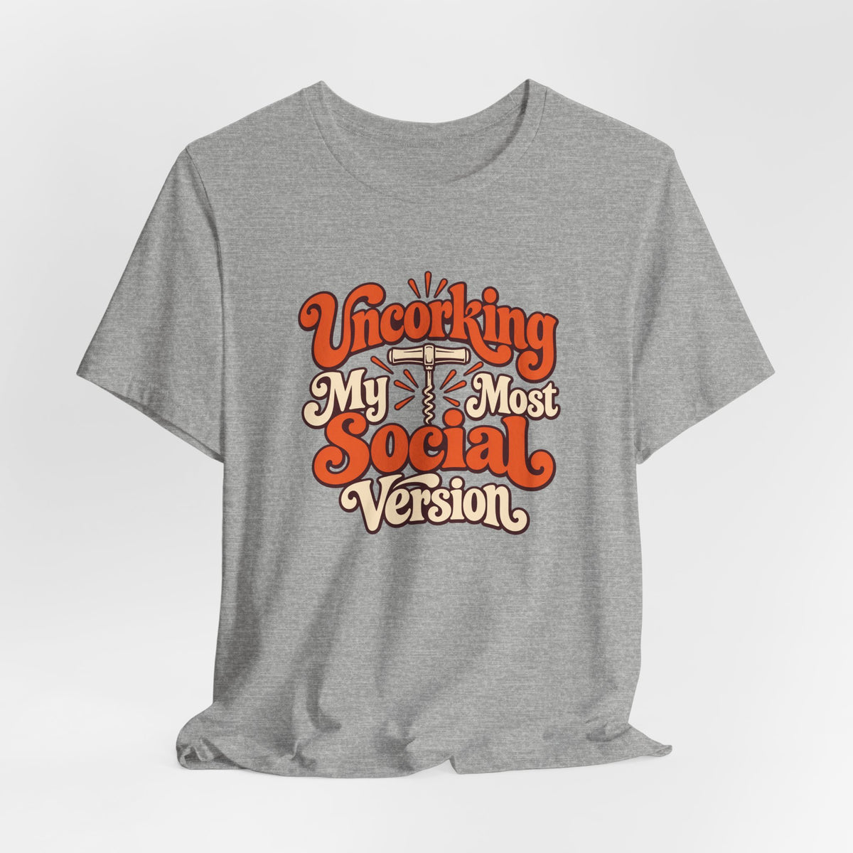 Social Version Wine Shirt