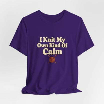 Own Kind Of Calm Knitting Tee