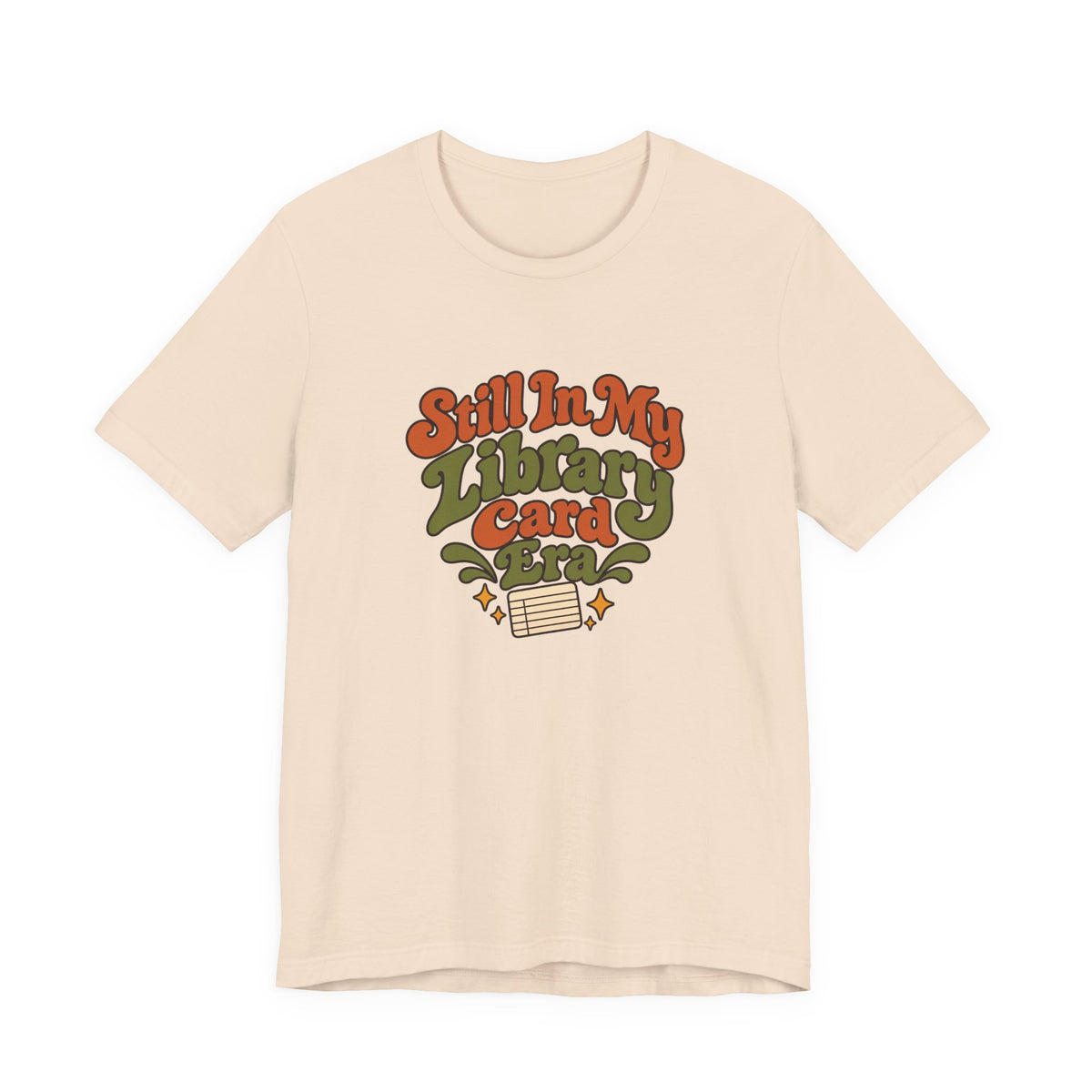 Library Card Era Vintage Tee